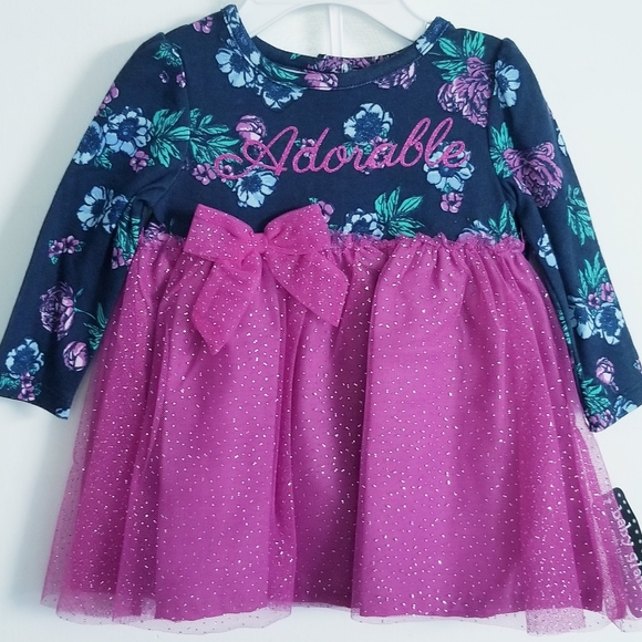 Baby Girl Outfit Tutu Skirt Dress and Bottom Set NEW Size 3-6 Months - Picture 3 of 10